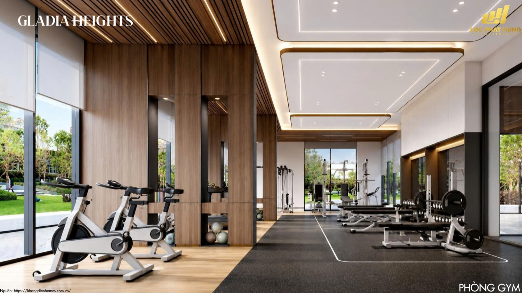 Các Tiện ích Nội Khu Dự án Căn Hộ Chung Cư Gladia Heights Phường Bình Trưng 