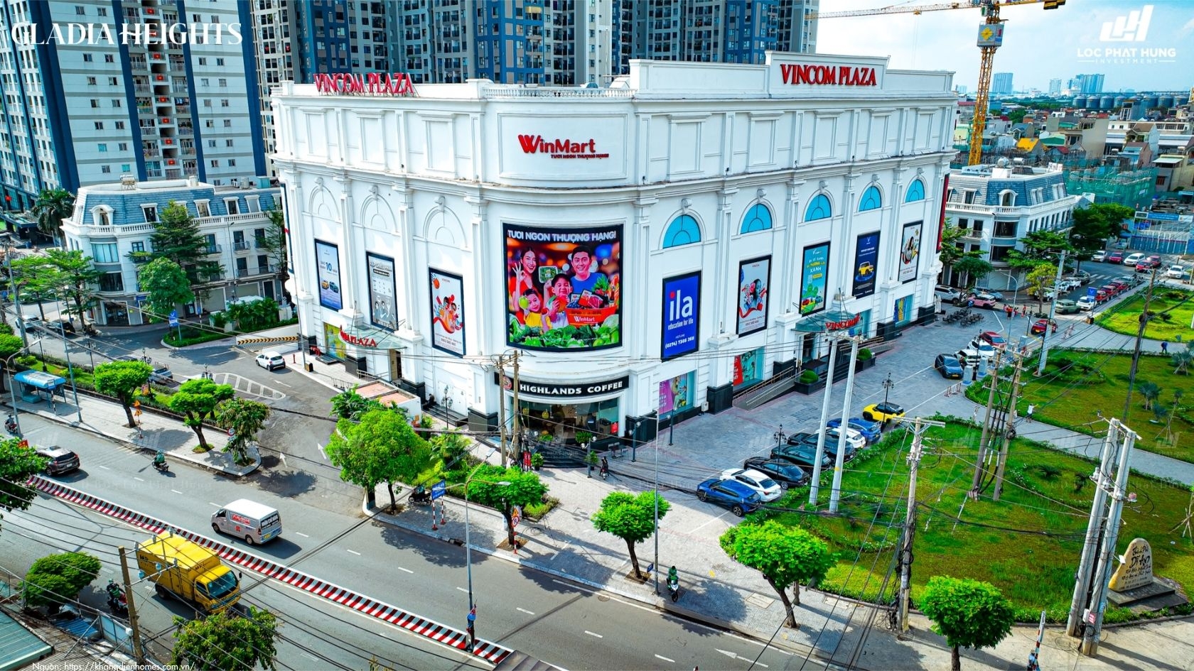 Tiện Ích Ngọai Khu Căn Hộ Chung Cư Gladia Heights